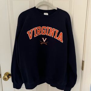 Navy University of Virginia (UVA) Sweatshirt
